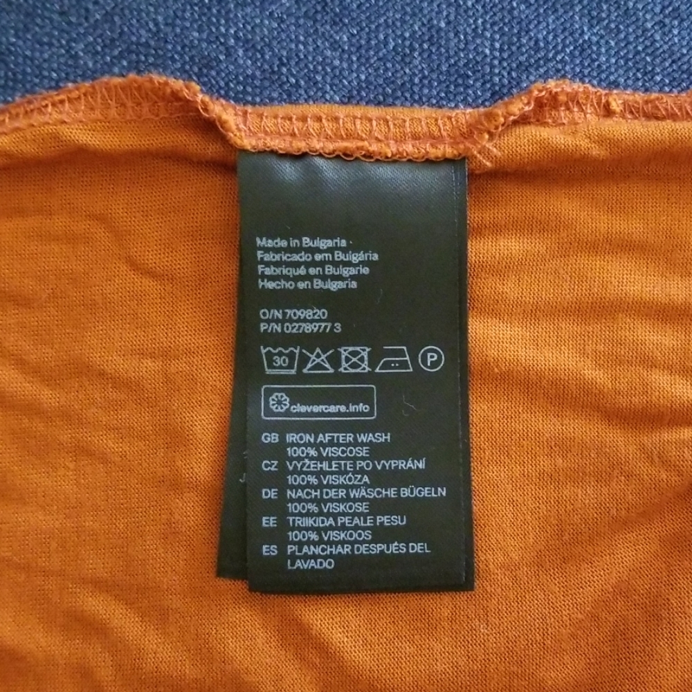 Orange tee - Picture 6 of 6